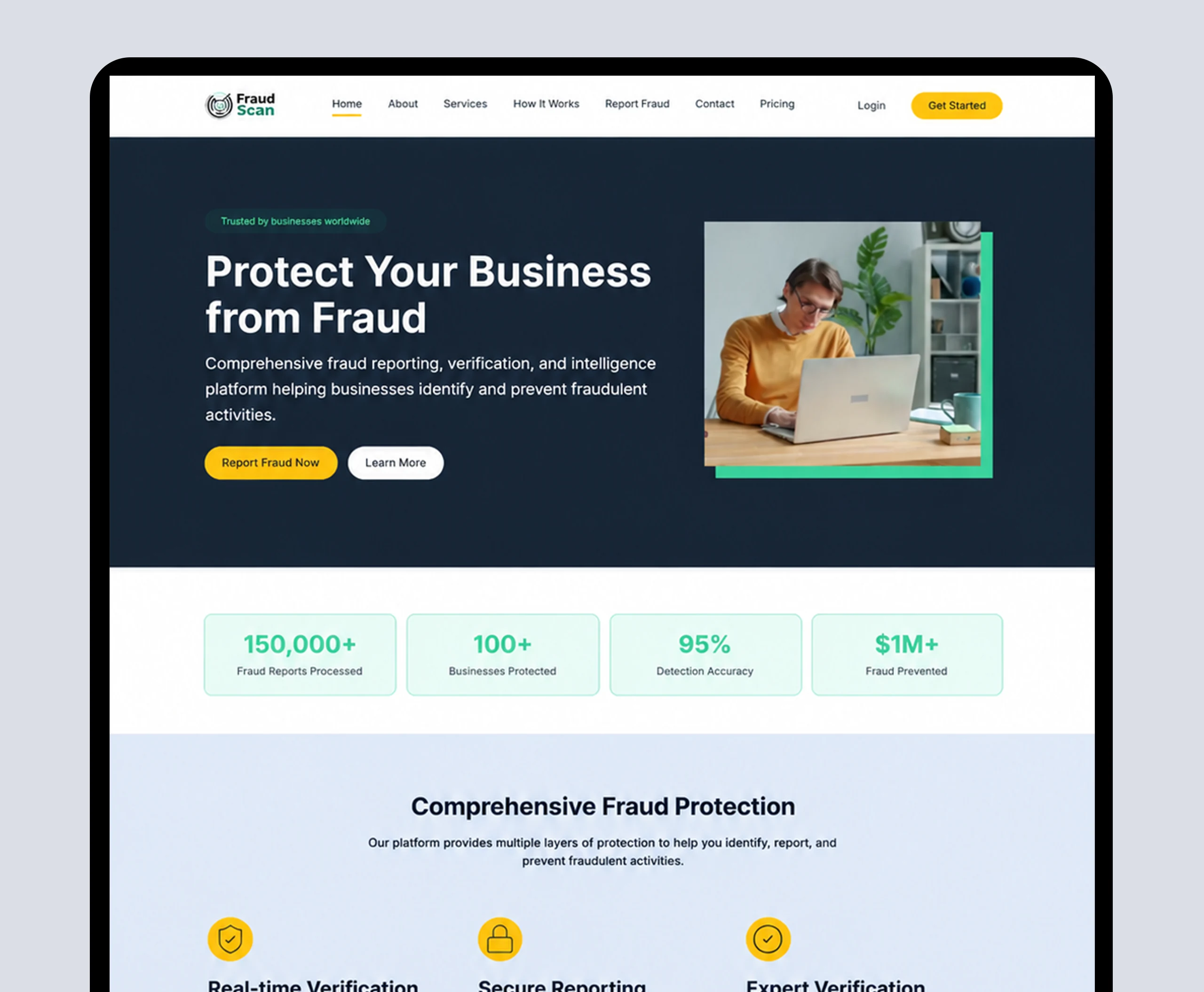 FraudScans fraud intelligence platform overview