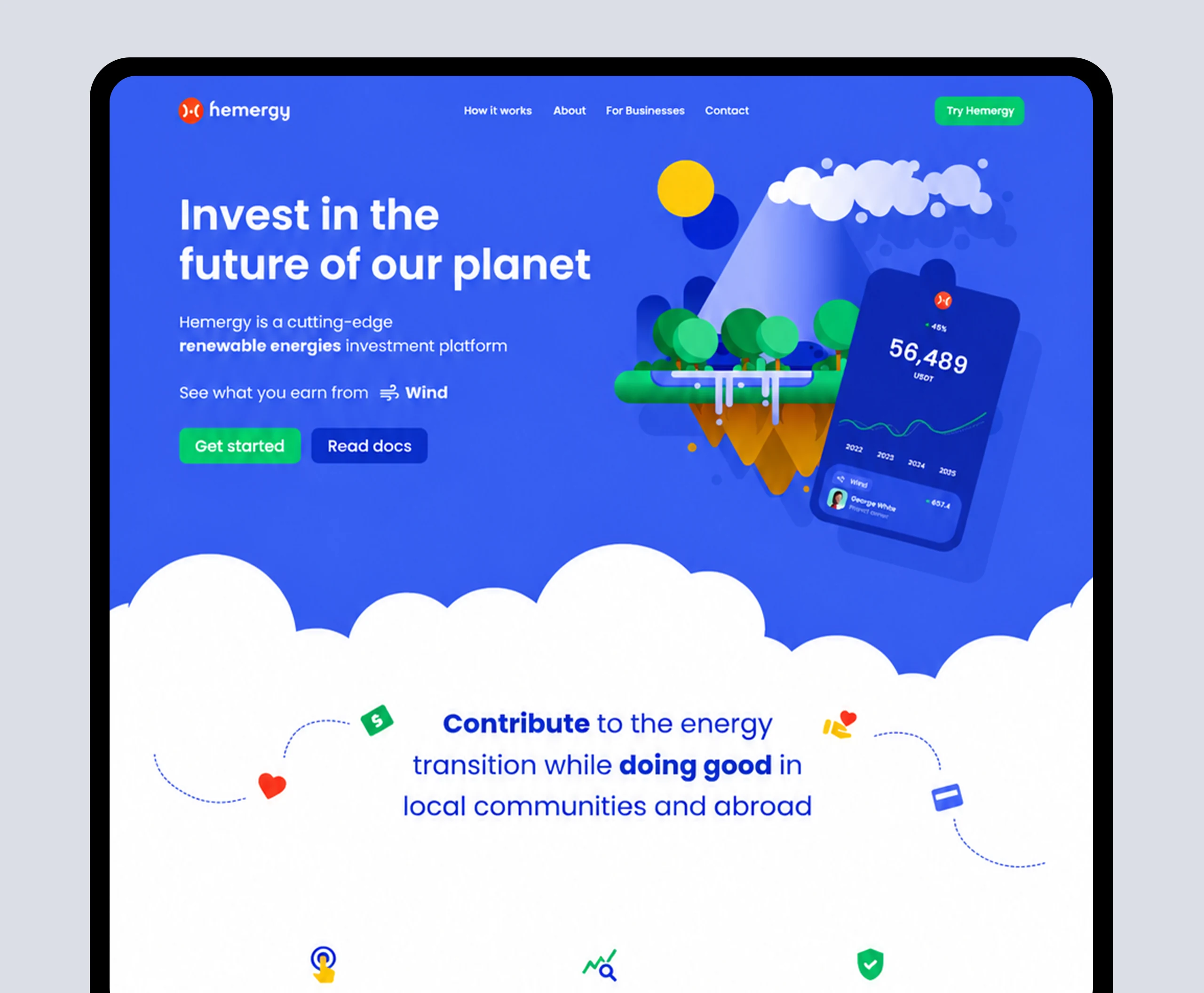 Hemergy green energy investment platform overview