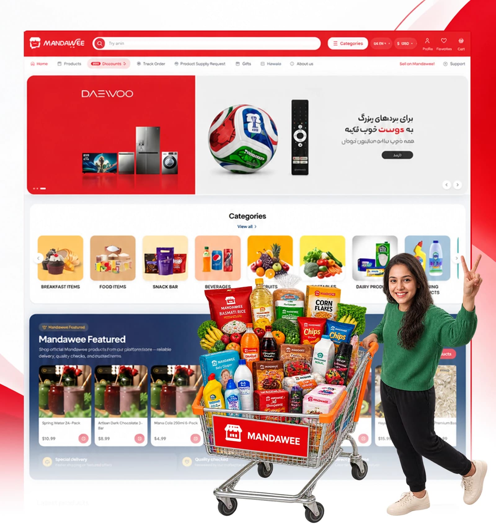 Multi-vendor ecommerce marketplace shopping