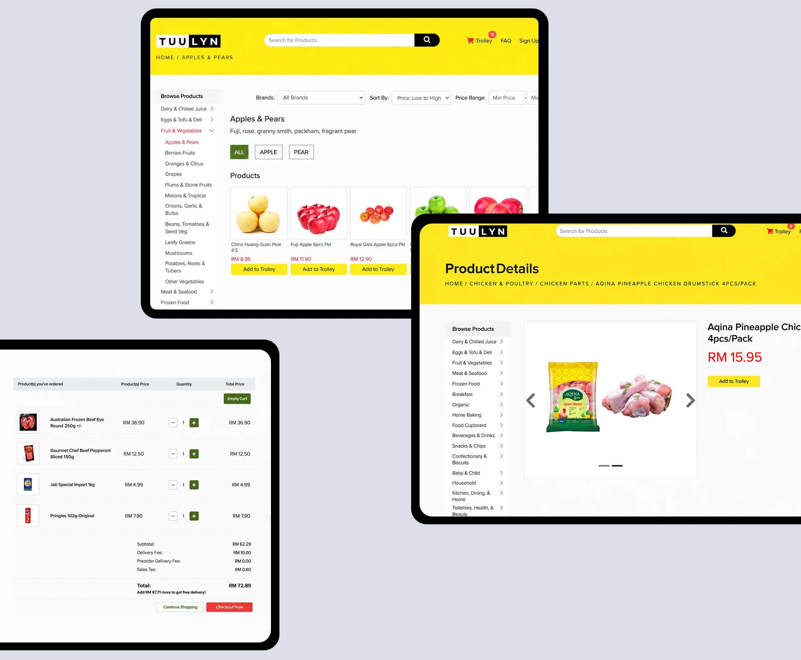 Tuulyn marketing site on desktop and mobile