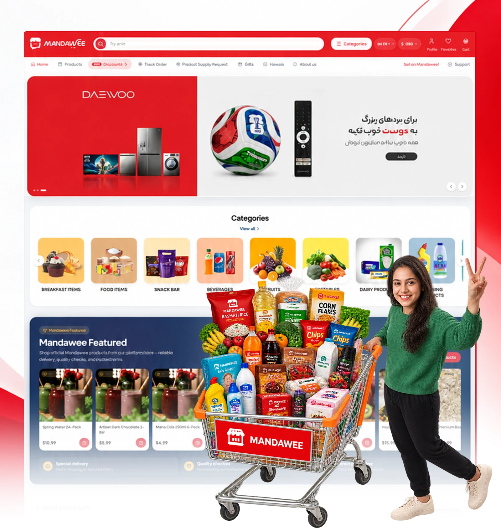 Multi-vendor ecommerce marketplace shopping